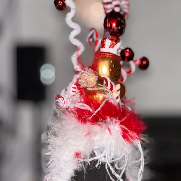 Christmas Headband, Ugly Sweater Party Headpiece, Custom Gift, Peppermint Candy main image 11